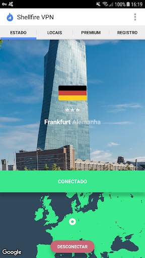 Shellfire VPN screenshot 1