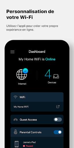 Linksys screenshot 1