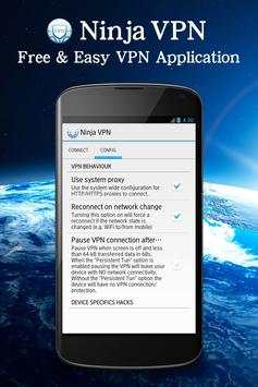 Ninja VPN - Free & Easy VPN screenshot 4