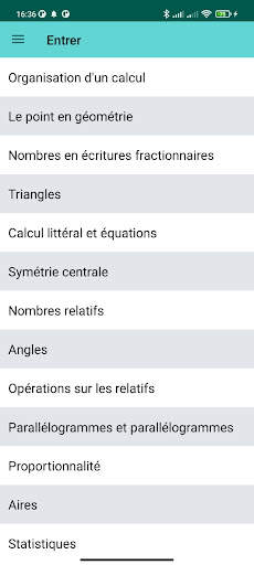 cours de maths 5ème screenshot 2
