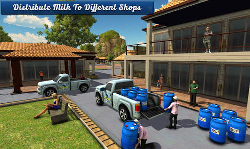 City Milk Transport Simulator: Cattle Farming screenshot 2