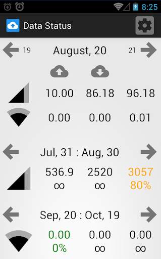PS Data Status screenshot 1