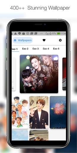 +300 Best EXO Wallpaper Offline ♡ screenshot 1