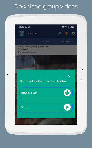 DownVideo: Video Downloader for Facebook screenshot 11