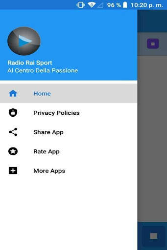 Radio Rai Sport App IT Free Online screenshot 2