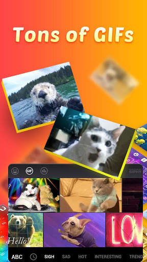 GIF Keyboard screenshot 1