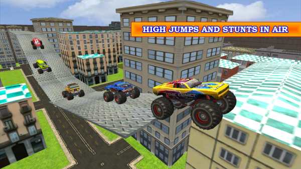 Real Monster Truck Stunt Racing Driving screenshot 3