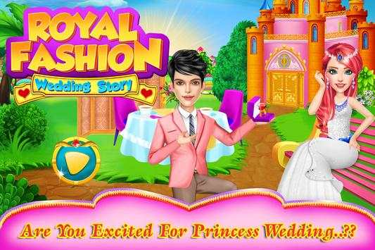 Royal Fashion Wedding Story screenshot 1