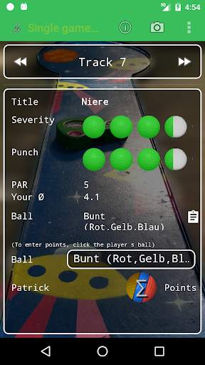 mini GOLF Hamburg Horn - APP screenshot 3