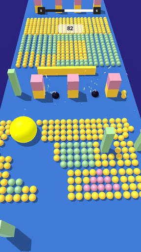 Besar Bola Menabrak 3D screenshot 2