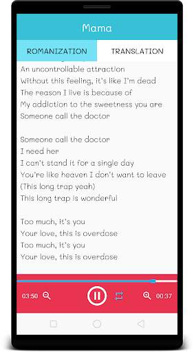 Exo Music & Lyrics - KPop Offline screenshot 5