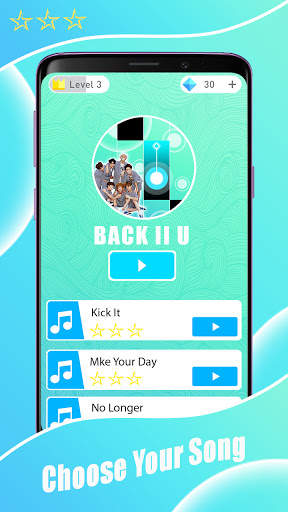 NCT 127 Piano Tiles screenshot 1