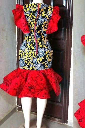 Short Ankara Dress Styles 2020 - Mini Dress Design screenshot 1