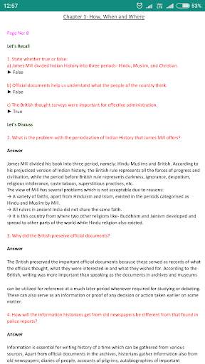 8th Class Social Science Solution screenshot 3