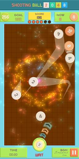 Bola menembak 2048 screenshot 4