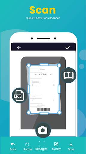 CS Scanner- Free PDF, Kagaz, & Documents Scanner screenshot 1
