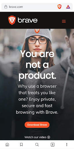 Brave Browser (Beta) screenshot 1