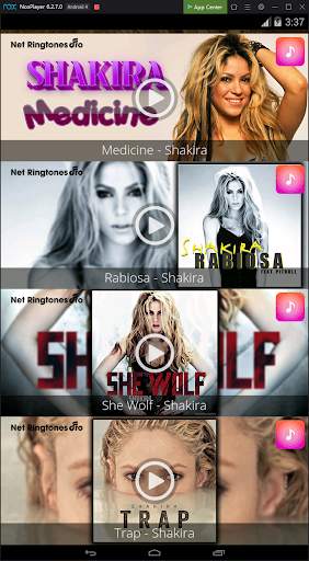 Shakira Ringtones Song 2 تصوير الشاشة