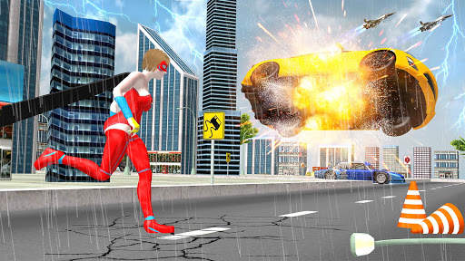 Flying Superhero War: Superhero Games 2020 screenshot 12