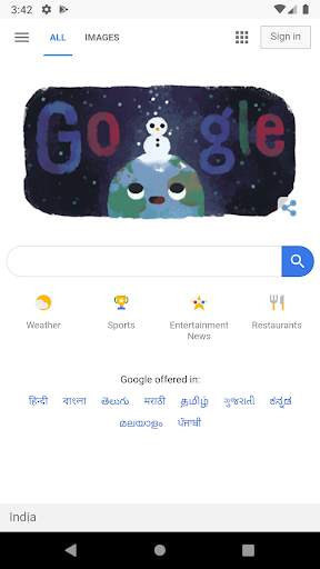 Mini Google स्क्रीनशॉट 1