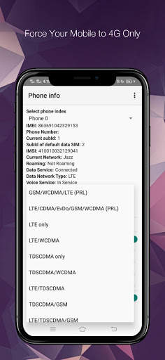 Forcely 4G Only  - 4G LTE Mode only screenshot 3