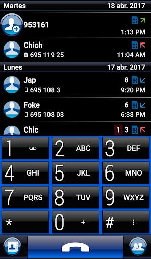 PP THEME PIXELPHONE AERO BLUE screenshot 1