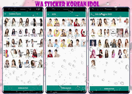 WA Sticker Cute Korean Idol for WAStickerApps screenshot 6