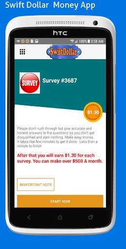 Swift Dollar :  Take Surveys earn Extra Income screenshot 4