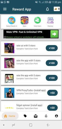 Money Maker-Get rewards for completing some tasks! स्क्रीनशॉट 1