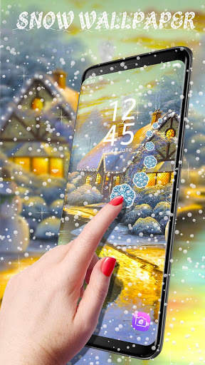 Snowfall Live Wallpaper screenshot 1