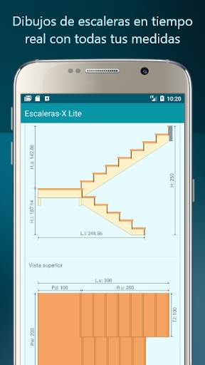 Escaleras-X Lite Calculadora screenshot 5