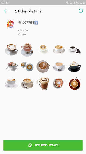 Food Stickers For WhatsApp (WAStickers) screenshot 5