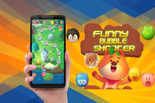 Funny Bubble Shooter Fox screenshot 3