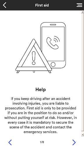 stop&go Road Safety App screenshot 5