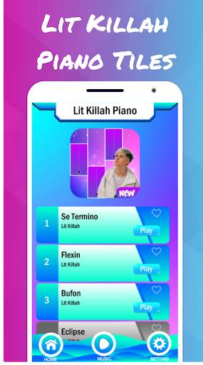 Lit Killah 🎹 Piano Tiles screenshot 1