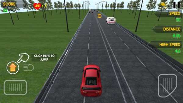 Traffic Racing Turbo Simulator screenshot 1