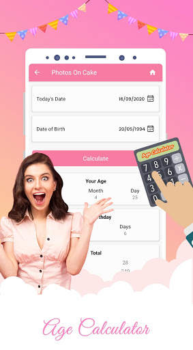 Birthday Cake Editor with Name & Photo Frames 2020 screenshot 4