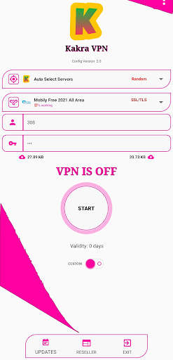 Kakra VPN screenshot 1