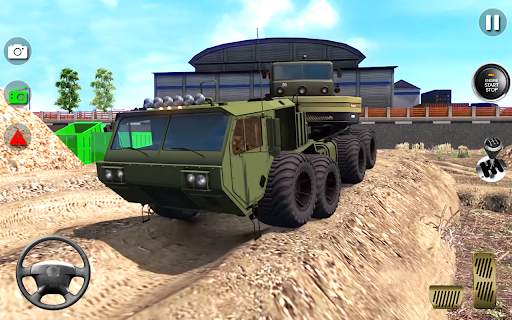 Army Truck Driving Game 2021- Cargo Truck 3D screenshot 3