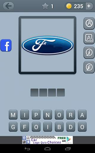 Logo de voitures Quiz screenshot 2