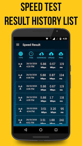 Internet Speed Test, 4G Speed Test & WiFi Analyzer screenshot 3