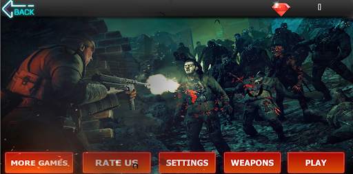 Zombie FPS Shooting Game 3D : Apocalypse Day screenshot 1