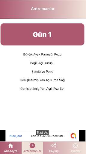 1 Dakikalık YOGA | Günlük Yoga Egzersizleri screenshot 3