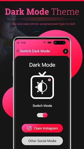 Dark Mode Theme For IStagram screenshot 1