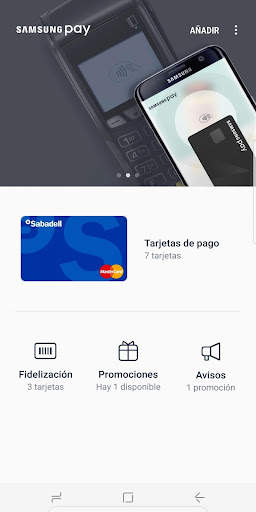 Samsung Pay screenshot 1