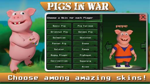 Angry  Pigs In War Strategy offline Games screenshot 8