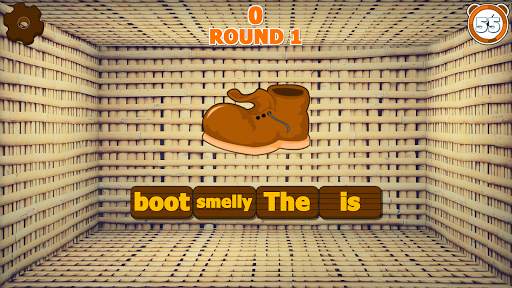 Sentence Scramble Word Game- Learning to Read screenshot 2