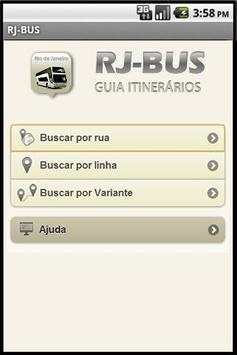 RJ-BUS  Linhas de ônibus screenshot 1