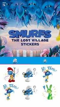 Smurfs: Lost Village Stickers screenshot 1