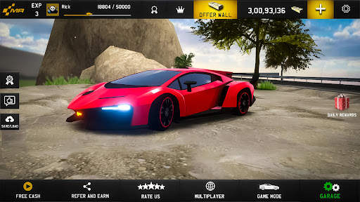MR RACER -Multiplayer Car game screenshot 1